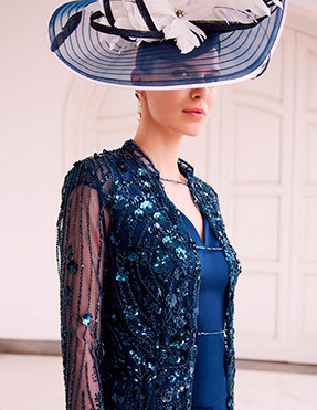 Vestido Fiesta Marfil