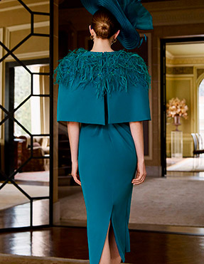 Vestido Fiesta Marfil