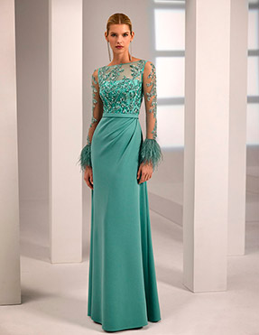 Vestido Fiesta Marfil