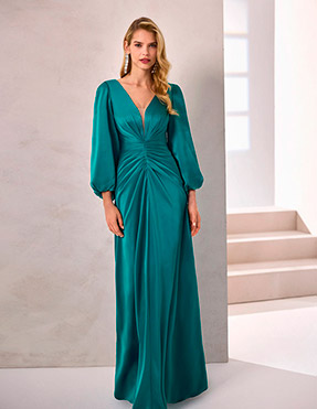 Vestido Fiesta Marfil